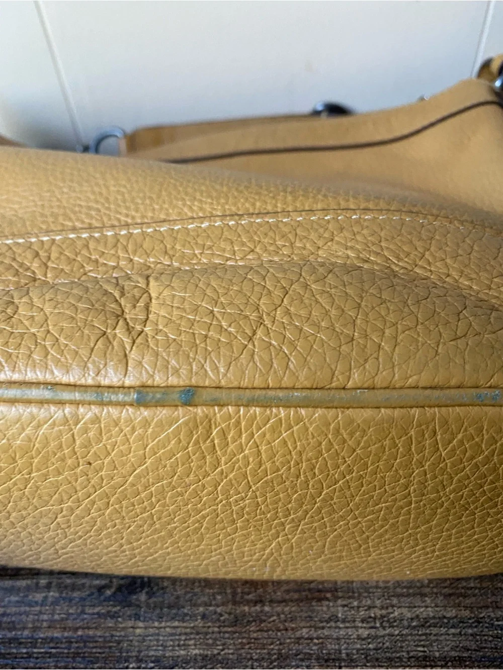 Coach Pebbled Leather Bucket Bag